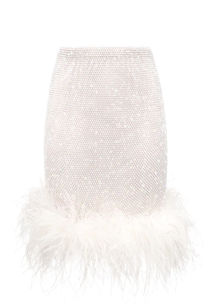 Taşlı file etek Marcnomia™